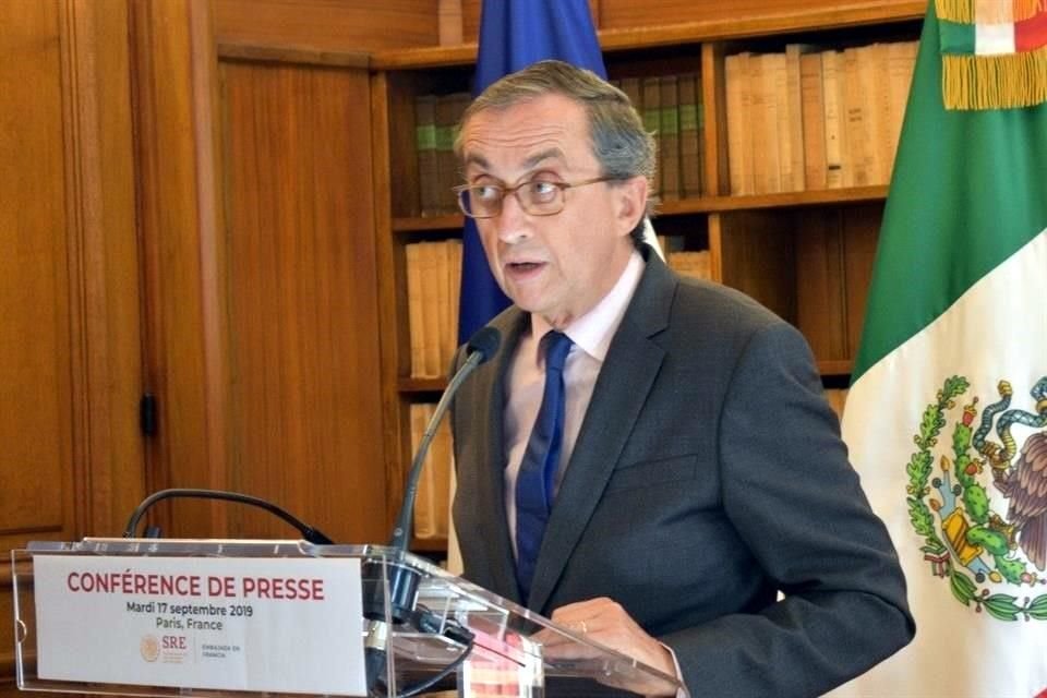 Juan Manuel Gómez Robledo, Embajador de México en Francia.