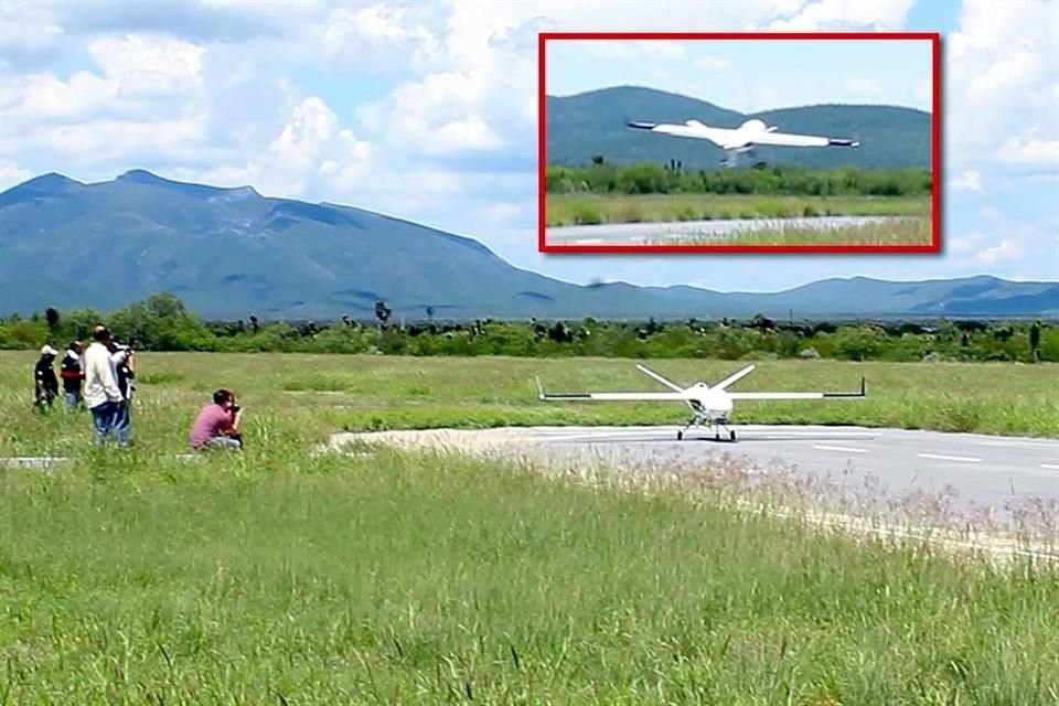 El miércoles, el Estado reveló un video de 22 segundos en los que sólo se ve al dron despegar.