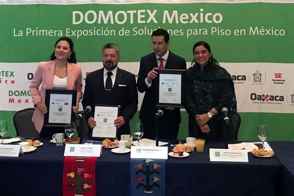 Turquía será el país invitado en México de la feria Domotex, especializada en recubrimientos del sector construcción.