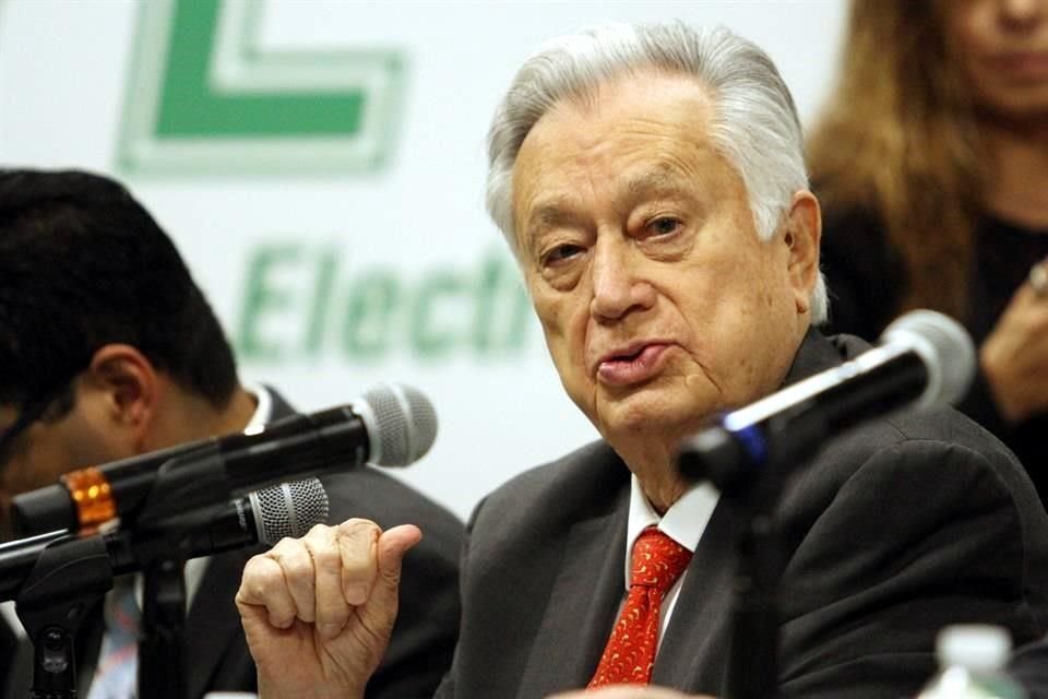 Manuel Bartlett, director de CFE.