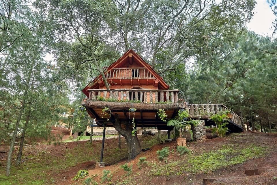 Hotel Bosque Escondido en Mazamitla, Jalisco.