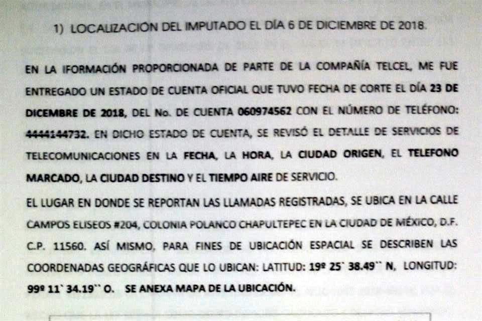 Según Jesús Ricardo Cordero, él se encontraba en la CDMX el día en que presuntamente cometió los delitos en Michoacán.
