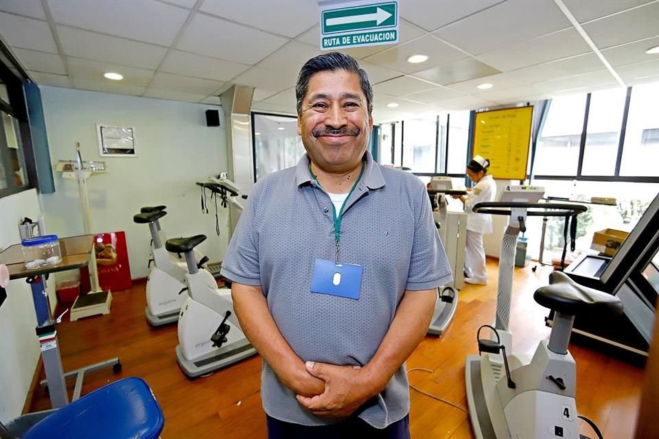 Durante su rehabilitación, José Urbano aprendió, entre otras cosas, la intensidad con la que debe realizar sus actividades para no poner en riesgo su corazón.