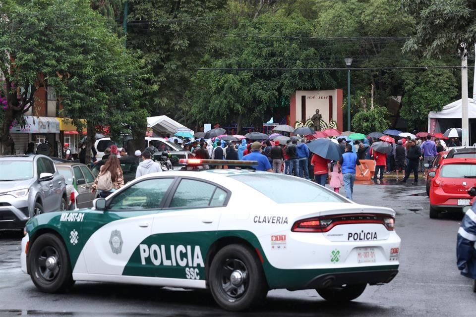 La Policía resguardó el lugar.