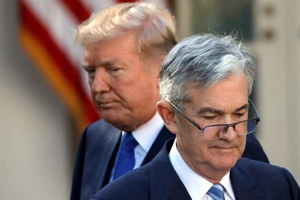 El Presidente Trump dijo que Jerome Powell y la Reserva Federal han permitido que el dólar se vuelva demasiado fuerte.