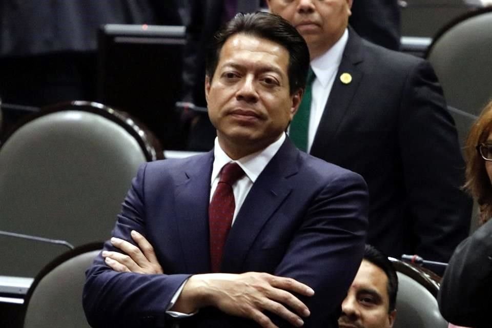 Mario Delgado, coordinador de Morena en la Cámara de Diputados.