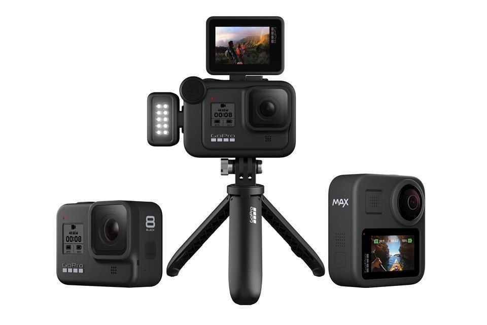 La GoPro Hero8 Black tiene módulos intercambiables y cuatro tipos de encuadre; viene junto a la nueva GoPro Max para grabar en 360.