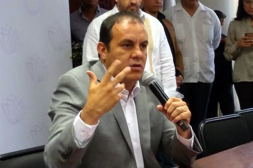 Cuauhtémoc Blanco, Gobernador de Morelos.