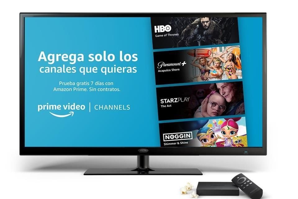 A partir de este martes, Amazon ofrecerá al mercado mexicano su servicio de Prime Video Channels.