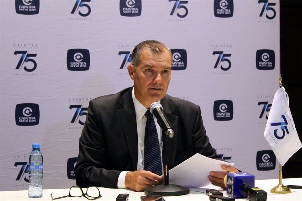 Guillermo Dillon Montaña, director general de Caintra Nuevo León