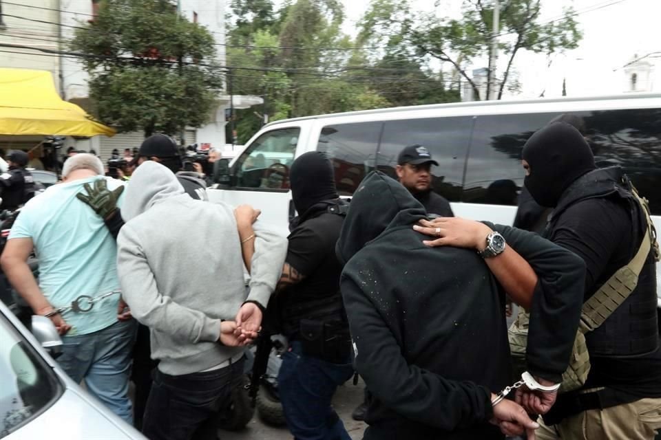 Al menos 15 de los 32 detenidos el martes en Tepito tenían antecedentes penales y hasta varios ingresos a reclusorios por diferentes delitos