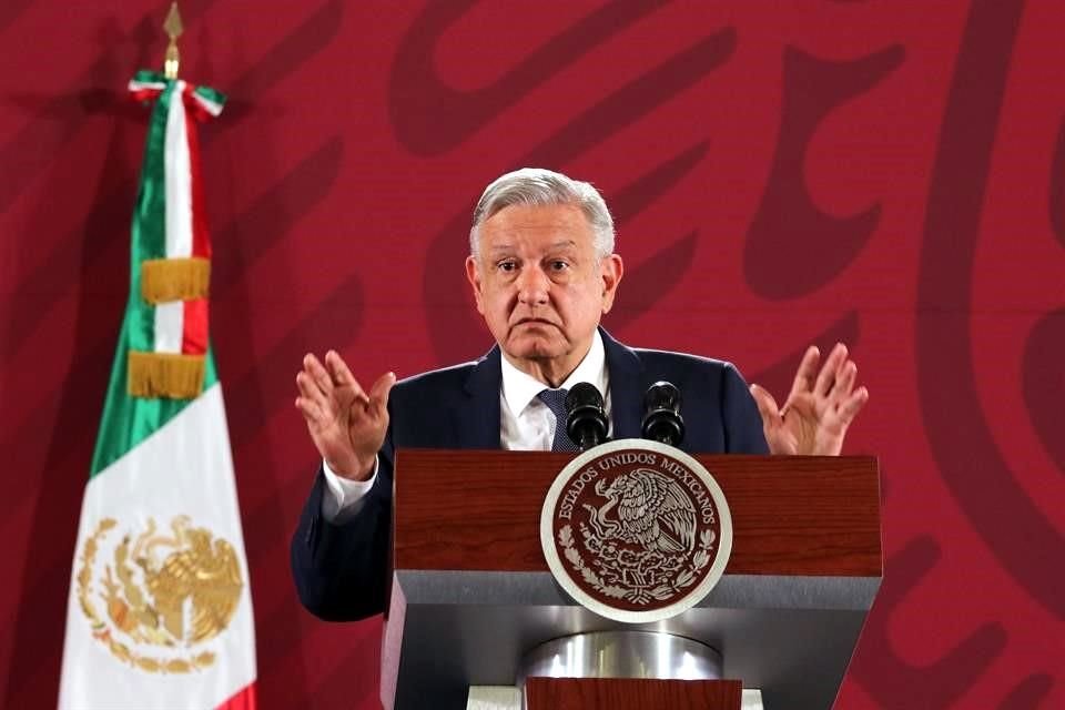 Conferencia de prensa matutina encabezada por Andrés Manuel López Obrador, Presidente de México.