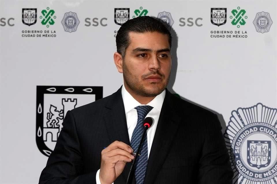 Omar García Harfuch, Secretario de Seguridad Ciudadana.