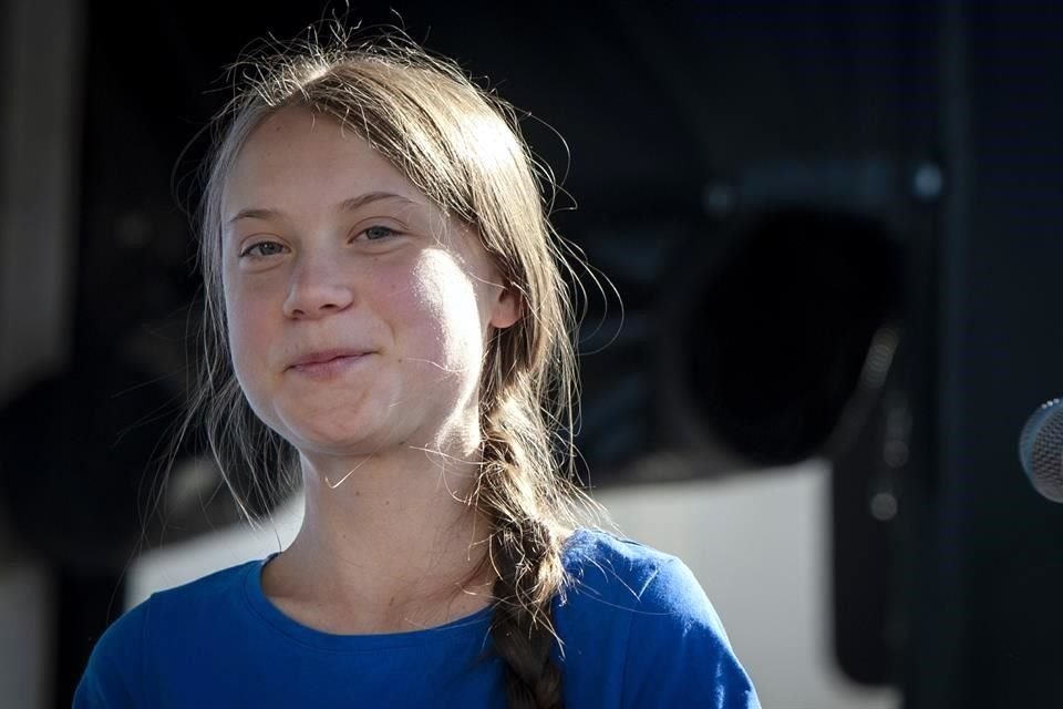 Greta Thunberg participó este viernes en una protesta de Fridays For The Future en Los Ángeles.