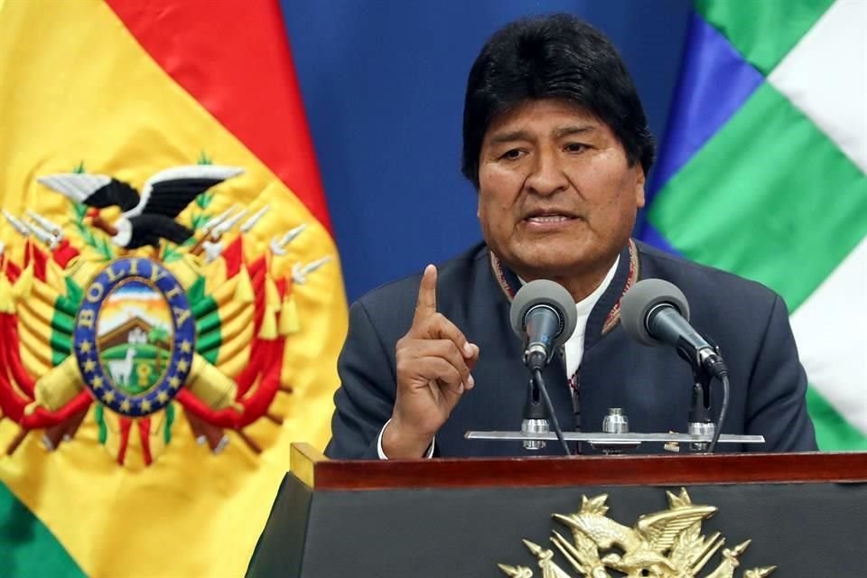 El Presidente de Bolivia, Evo Morales.