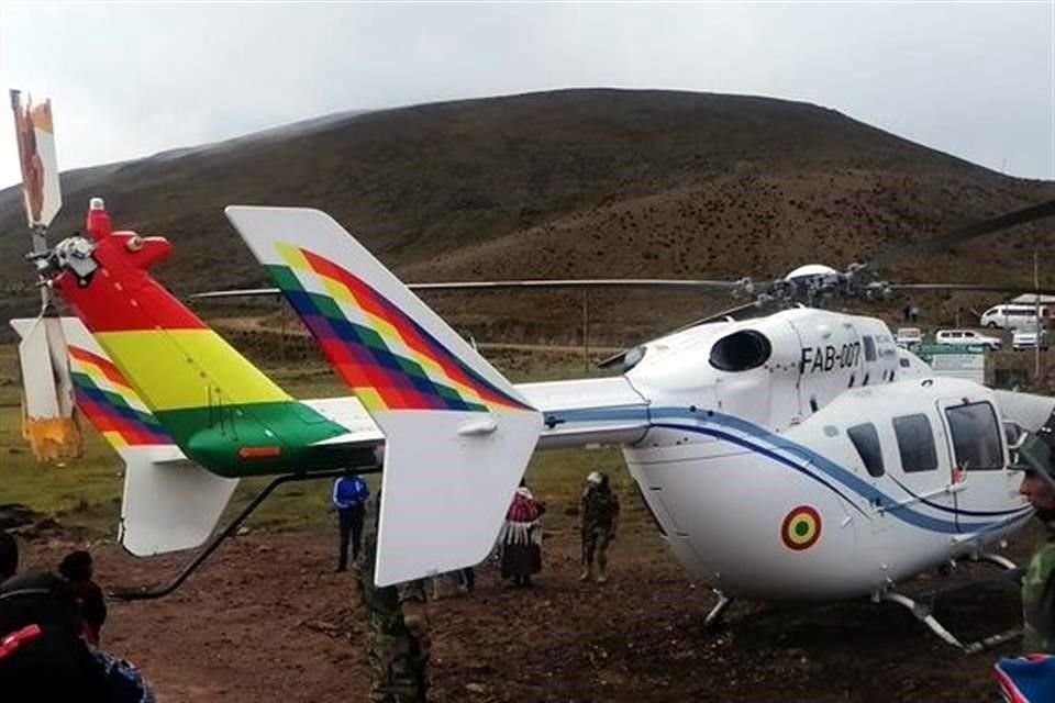 La Fuerza Aérea Boliviana informó en un comunicado sobre el incidente.