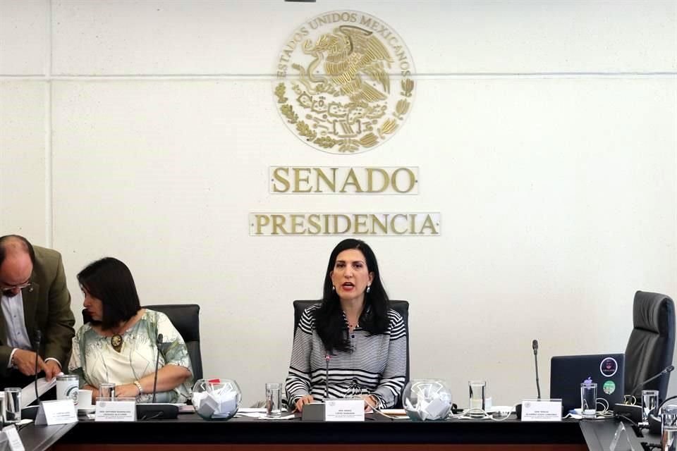 La presidenta de la Comisión de Derechos Humanos consideró que se deben calmar los ánimos de los partidos políticos, para destrabar la votación.