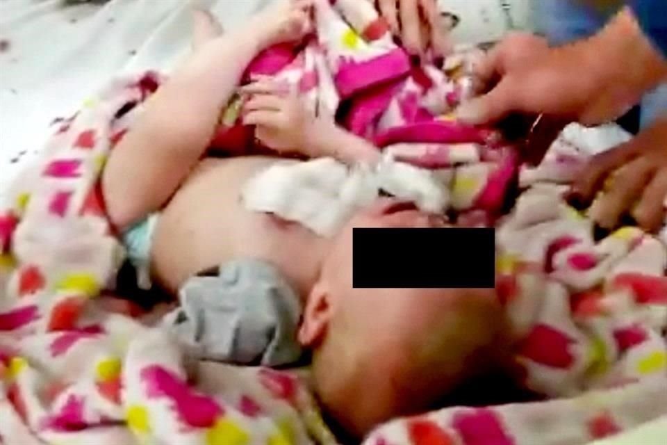 Brixon Oliver Langford, de 9 meses de edad, fue baleado en el pecho.