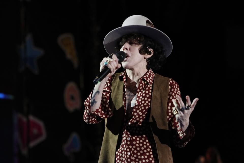 LP se mostró muy entusiasmada por presentarse durante la gala.
