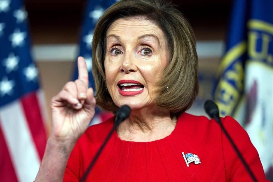 Nancy Pelosi dijo que le gustaría ver aprobado el acuerdo este año.