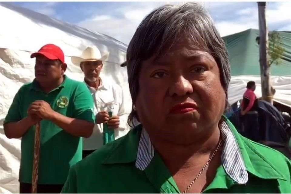 'Él es el padre y la madre de las manifestaciones y hoy se le olvida ¡qué incongruencia!', dijo la legisladora.