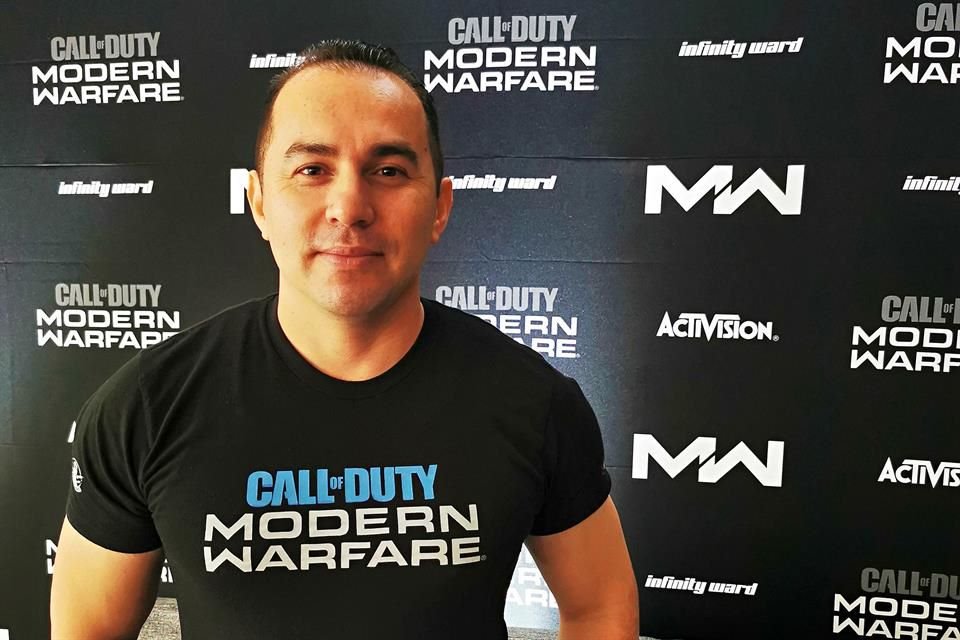 Óscar López, diseñador del multijugador del estudio Infinity Ward, ha estado involucrado en Call of Duty por más de 15 años.