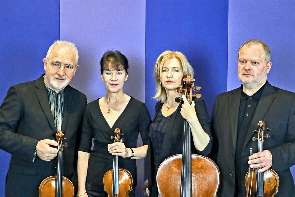 El Cuarteto Brodsky se presentará en el Palacio de Bellas Artes el 24 de noviembre, a las 17:00 horas.