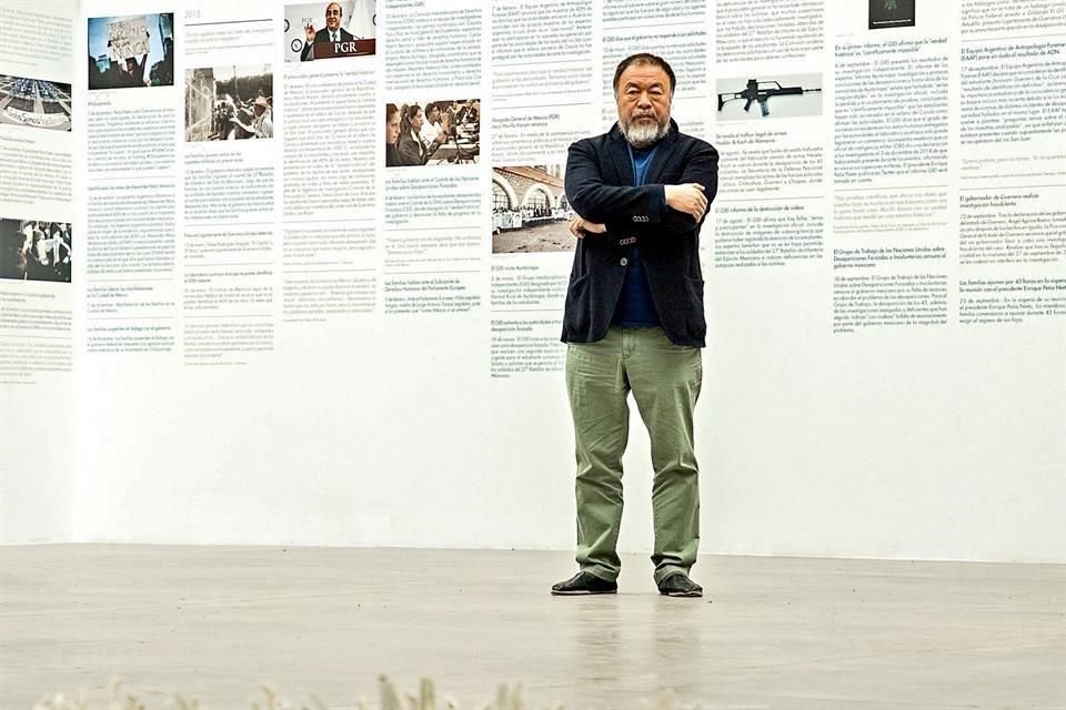 La muestra Restablecer memorias estuvo antes en el MUAC, donde fue inaugurada por el artista; en el Marco de Monterrey abrirá el 5 de diciembre.