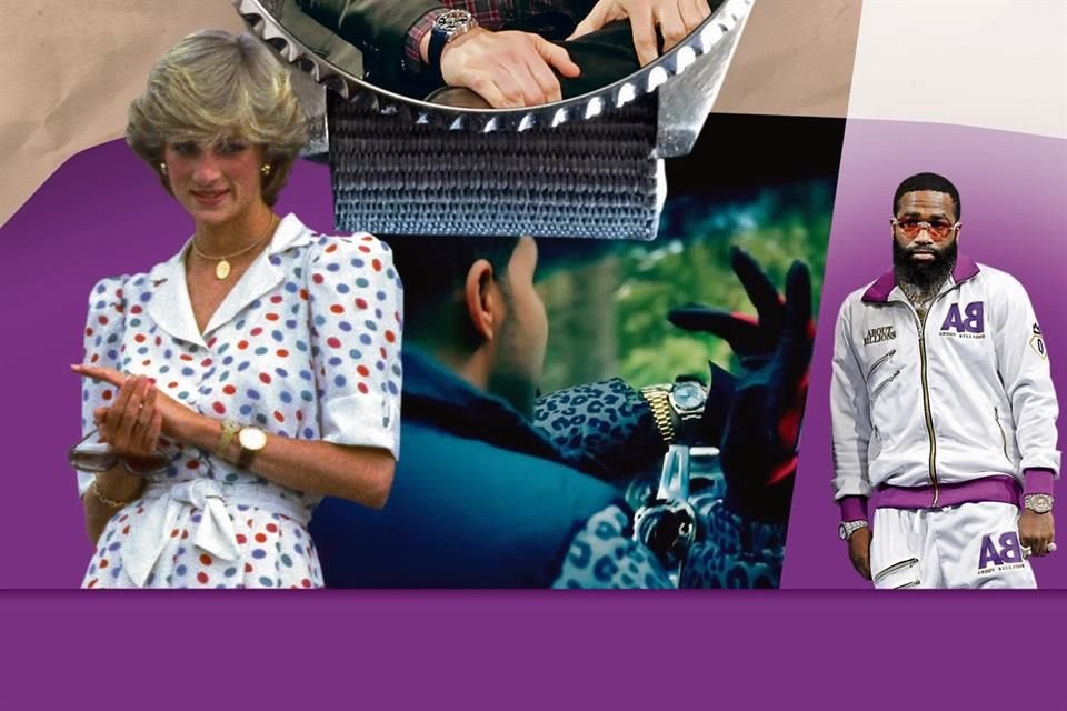 (IZQ. A DER.) La Princesa Diana, Drake, Adrien Boner y Justin Bieber también siguieron la tendencia.