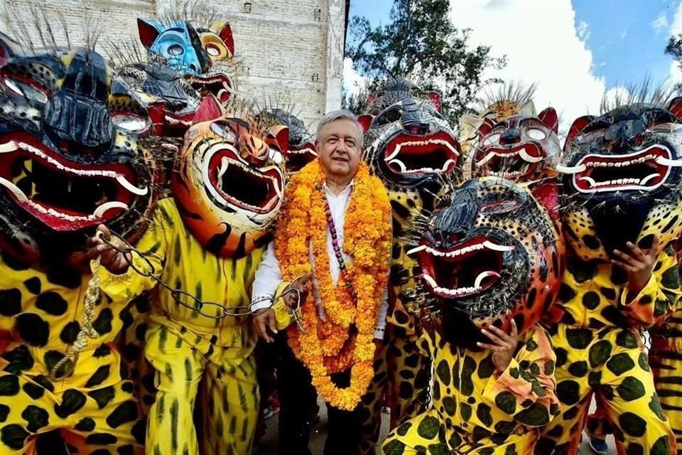 El Presidente López Obrador en Chilapa de Álvarez, Guerrero.