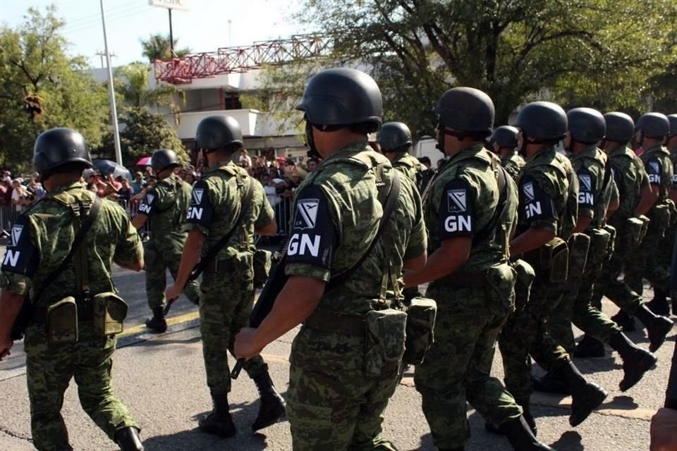 Según el plan del Gobierno federal, la Guardia Nacional cerraría con más de 90 mil elementos este año, contaría con 120 mil efectivos en los siguientes tres años y con 150 mil en 2023.