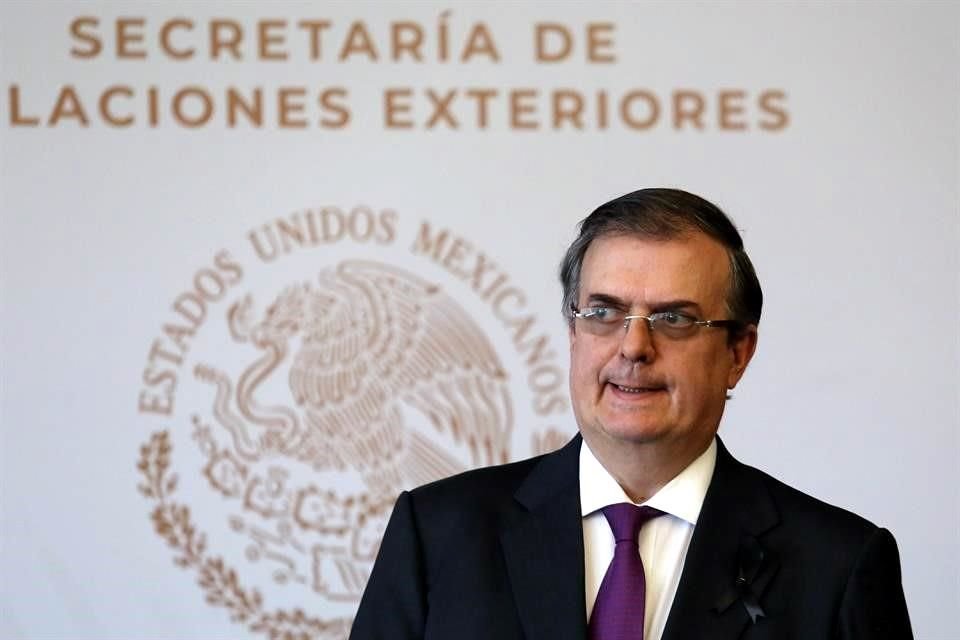 Marcelo Ebrard, Canciller de México.