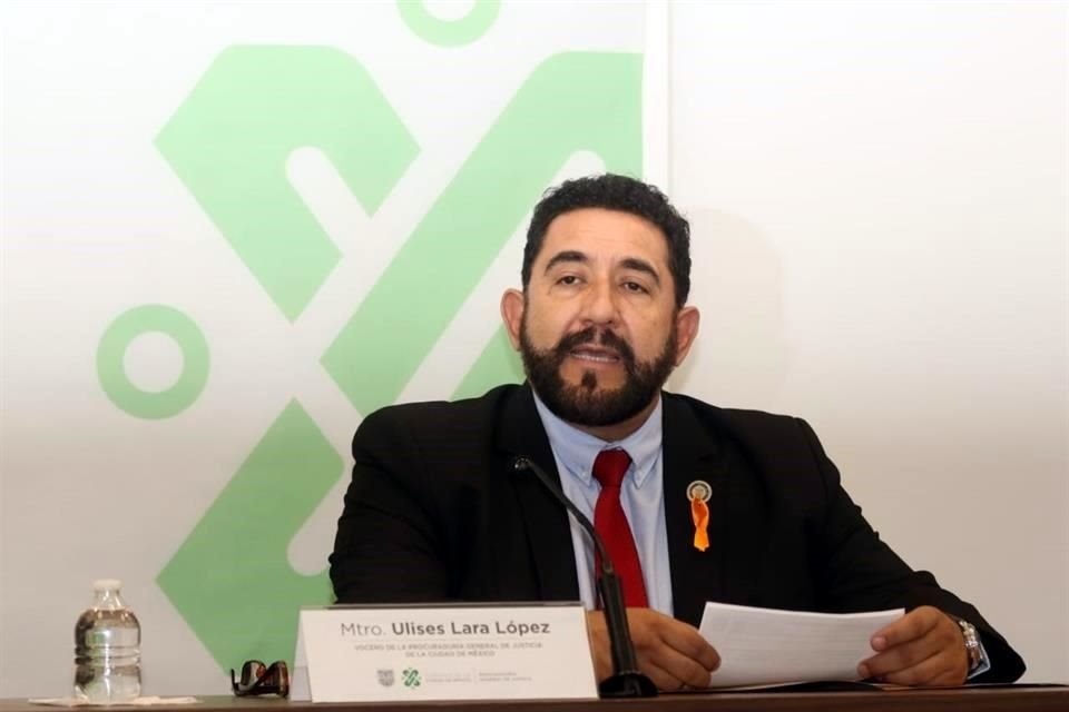 Ulises Lara, vocero de la PGJ.