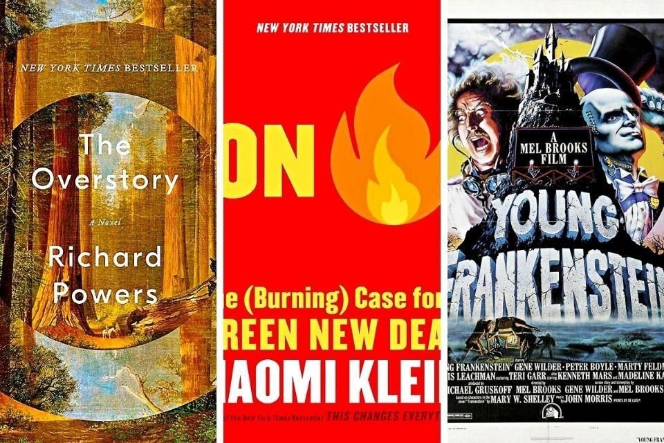 Los libros 'The Overstory', de Richard Powers, 'On Fire', de Naomi Klein y la cinta 'El Joven Frankenstein' son de sus predilectos.