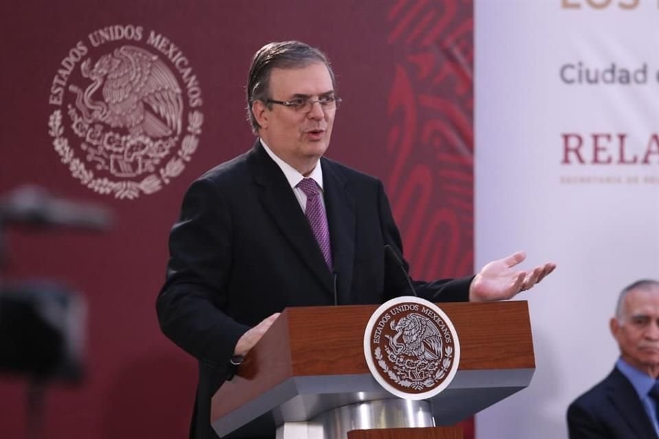 Marcelo Ebrard, Canciller de México.