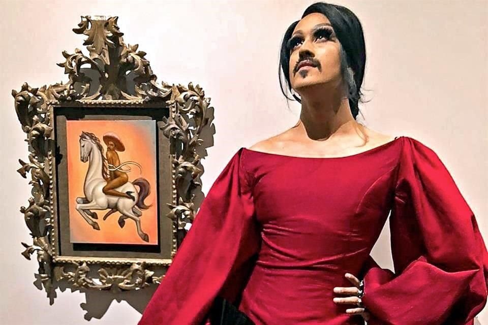 El artista Fabián Cháirez fue el autor de la pintura La Revolución.