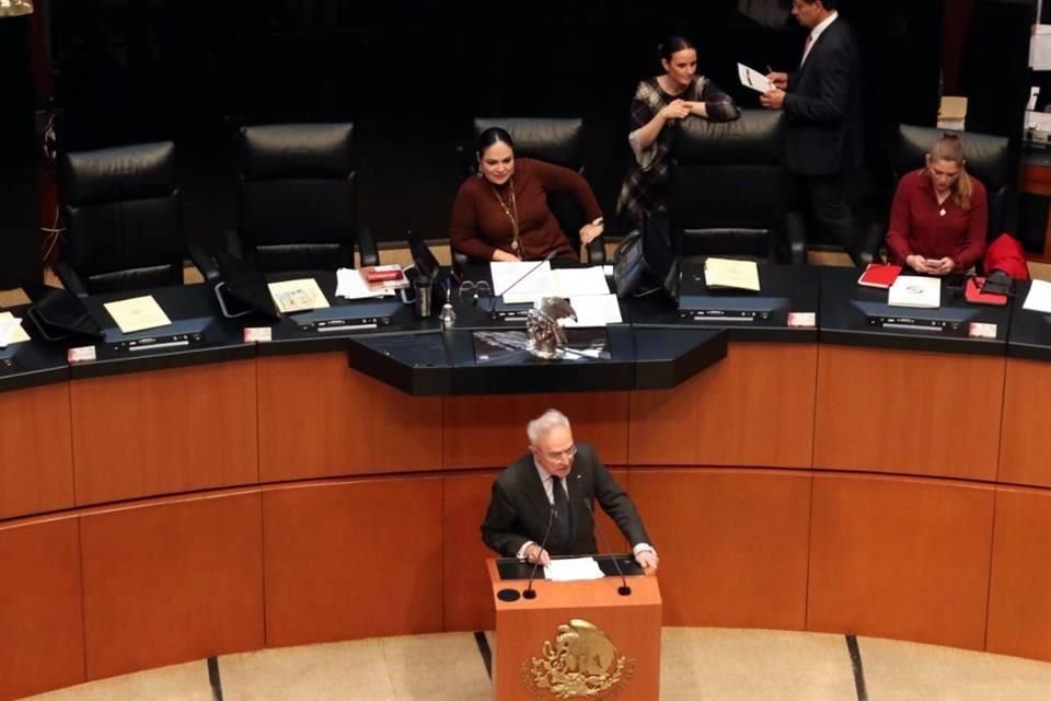 Discusión en el Pleno del Senado del protocolo de modificaciones al T-MEC.