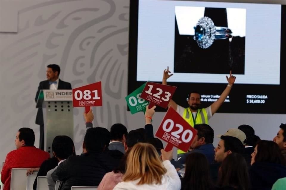 Hoy es el segundo día de la megasubasta.