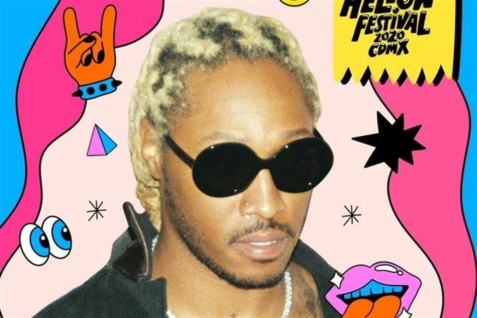 El rapero estadounidense Future será headliner de la primera edición en CDMX del Hellow Festival, que se realizará el próximo 28 de marzo.
