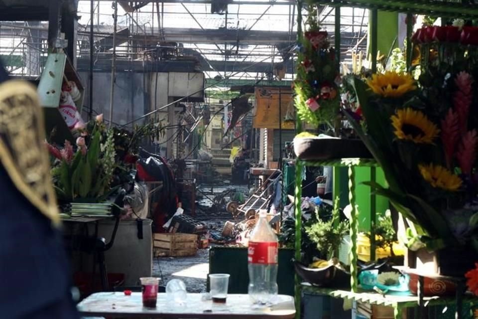 El mercado se incendió la madrugada del domingo 22 de diciembre.