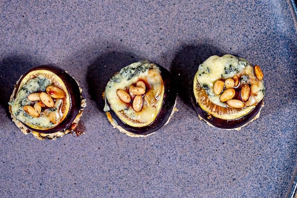 Higos Rellenos de Bleu D'Auvergne.