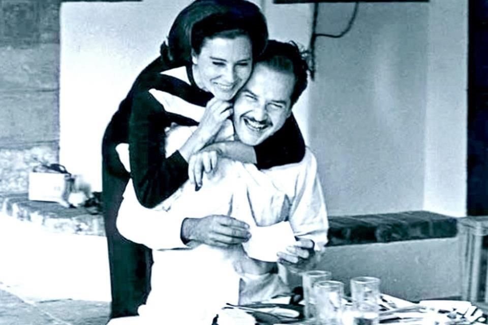 Rita Macedo y Carlos Fuentes estuvieron casados desde 1957 hasta 1972.