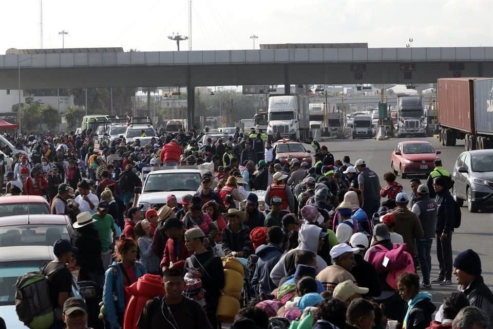 Durante 2018, una caravana migrante recorrió México para llegar a Estados Unidos.