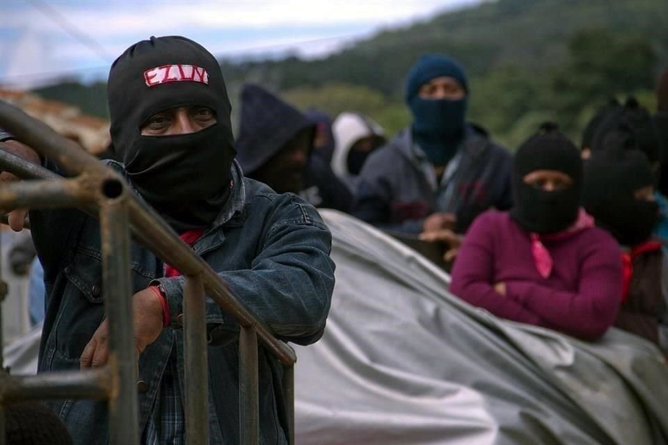 El Ejército Zapatista de Liberación Nacional (EZLN) reiteró su rechazo a proyecto de Tren Maya.