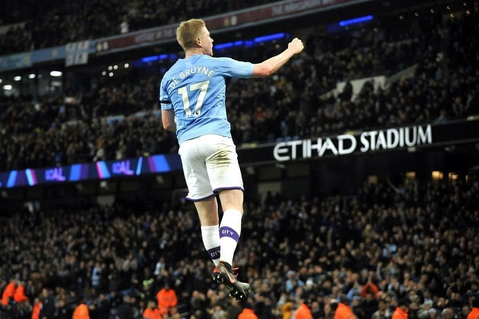 Kevin De Bruyne sentenció el triunfo de su equipo al minuto 82.