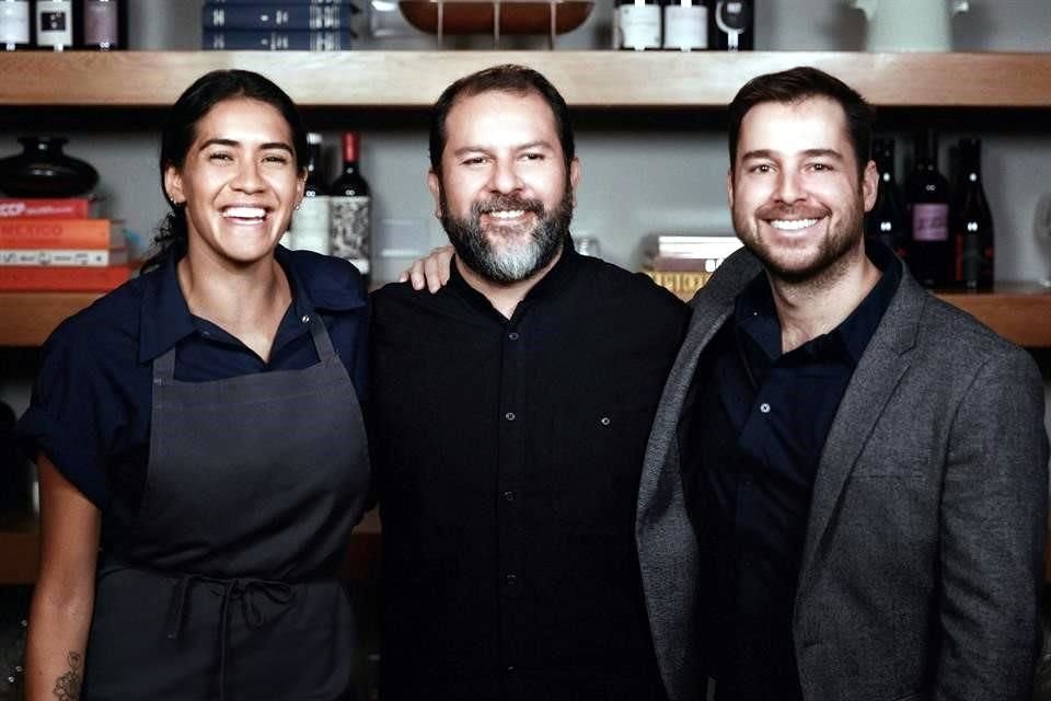 Enrique Olvera, Daniela Soto-Innes y Santiago Pérez, de ATM Group, estrenarán el restaurante Elio, en Wynn Las Vegas