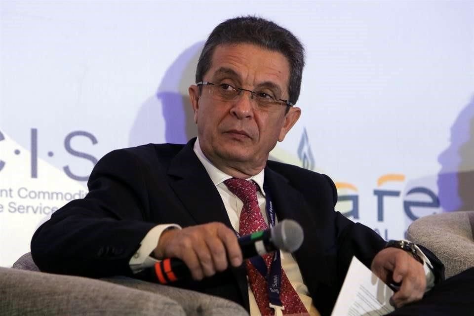 José García Sanleandro, presidente de Naturgy México, durante el panel.