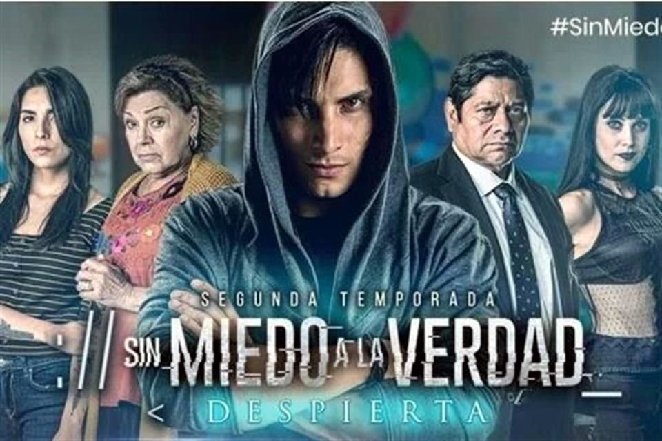 La serie 'Sin Miedo a la Verdad' se transmite por Televisa y actualmente se realiza la grabación de la tercera temporada.