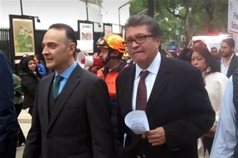 Ricardo Monreal, senador por Morena.