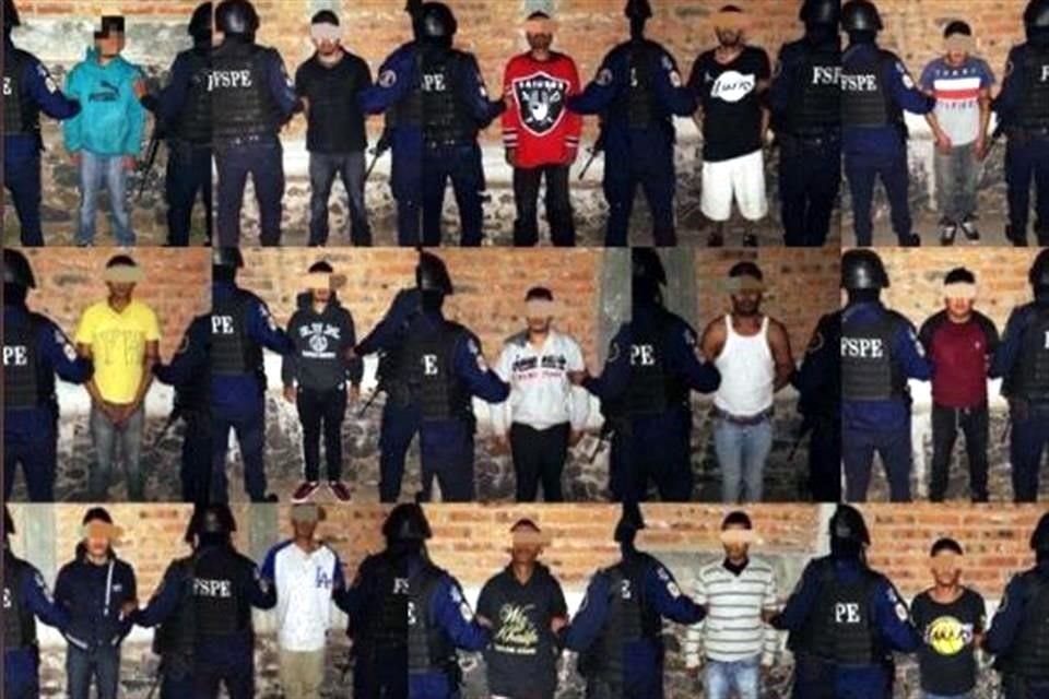 El operativo en el que participaron uniformados estatales, en conjunto con elementos de la Sedena, ocurrió en la Colonia del Valle, se precisó en un reporte.